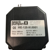 Speck Pumpen ME-125-M.0001 Kreiselpumpe Pumpe
