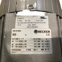 BECKER E3U120-100T0S3-T00-001HU0-032 Seitenkanalverdichter