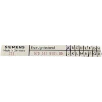 Siemens 6FC51100-BA011A0 570 521 9101.00 Baugruppe 580 231 9101.00