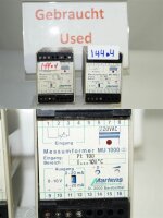 Martens elektronik Messumformer MU1000