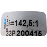 Kabel getrennt!!! ebmpapst BCI 42.20 Getriebemotor