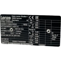 Lenze MFEMABR071-42C1C Getriebemotor 04138191 586 min....
