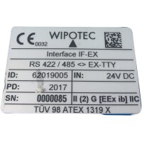 Wipozec 62019005 Schnittstellenmodul 26101231