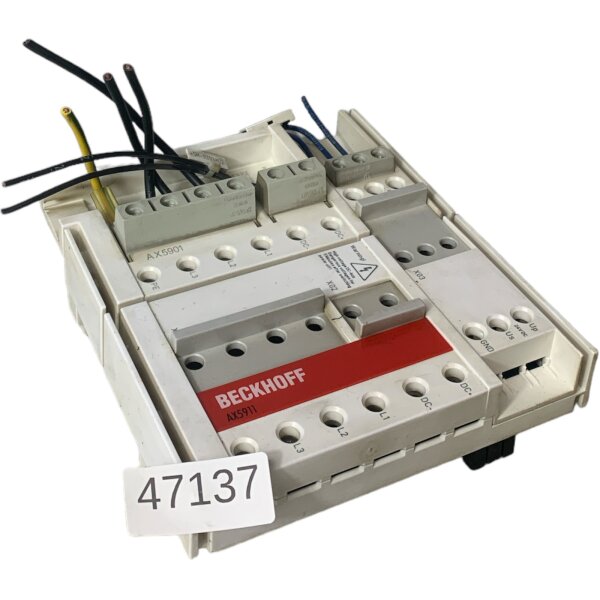 Beckhoff AX5901 Einspeise- und AX5911 Verteilermodul Rev. C