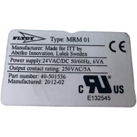 Flygt MRM 01 Relaismodul 40-501536