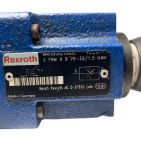 Rexroth 2 FRM 6 B 76-32/1.5 QMV Hydraulik-Ventlgruppe R900210900 MGZ-06S-AA / 10/SV-08