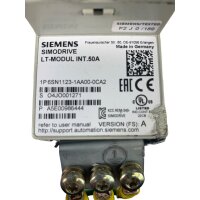 Siemens 6SN1123-1AA00-0CA2 Leistungsteil-Baugruppe...