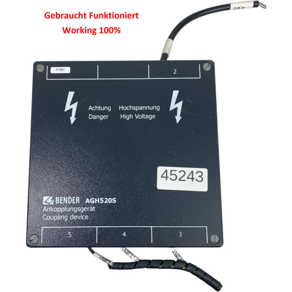 Bender AGH520S Ankopplungsgerät B913033