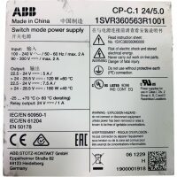 ABB CP-C.1 24/5.0 Schaltnetzteil 1SVR360563R1001