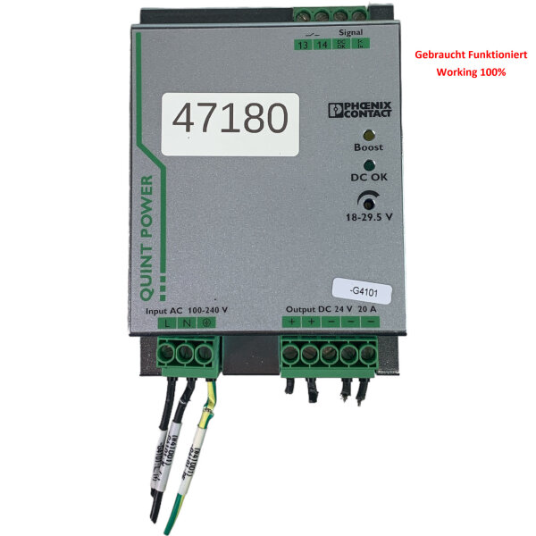 Phoenix Contact QUINT-PS/1AC/24DC/20 Industrielles Netzteil 2866776