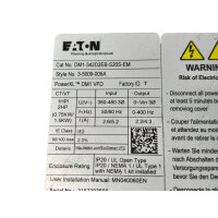 Eaton DM1-342D2EB Frequenzumrichter PowerXL 1.5kW