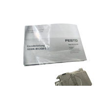 Festo Encoderleitung NEBM-M12G8-E-25-S1G9 Mat.Nr. 550751 Signalkabel