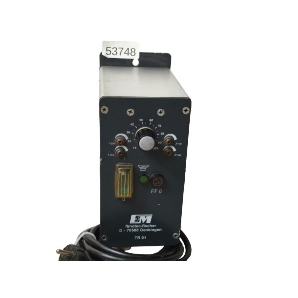 Fimotec TR 01 Steuergerät Typ TR01 ID-Nr. 0051