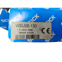 SICK WSU 26-130 Sicherheits-Lichtschranke Sender 1005086