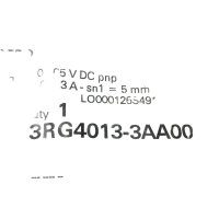Siemens 3RG4013-3AA00 Induktiver Näherungsschalter