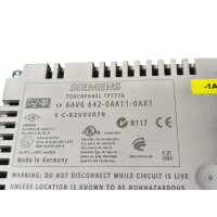 Transportschaden!!! Siemens Simatic Panel TP177A...