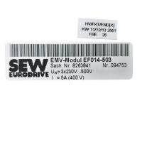 SEW EF014-503 EMV-Modul