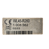 Sick WL45-R260 Reflexions-Lichtschranke 1 008 562