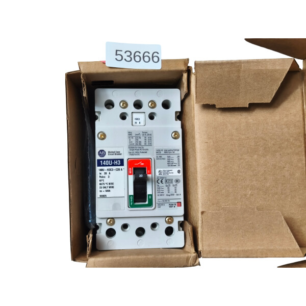 Allen-Bradley 140U-H3C3-C20 A Leistungsschalter