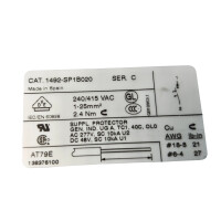 SET Inhalt 2 Stück!!! Allen-Bradley 1492-SP1B020 Leistungsschutzschalter