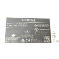 Siemens 6ES7412-2XJ05-0AB0 Zentralbaugruppe SIMATIC S7-400 CPU 412-2