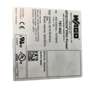 Wago 787-842 Schaltnetzteil EPSITRON PRO Power