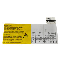 fimotec-fischer FR 13 Industrielles Steuerungsgerät 620503