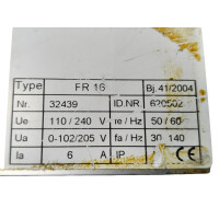fimotec-fischer FR 16 Steuerungsgerät für...