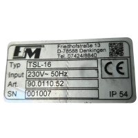 fimotec-fischer TSL-16 Thyristorsteuergerät 90.0110.52