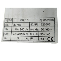 REO FR 13 Steuergerät für Schwingförderer 620503