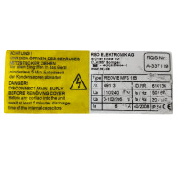 REO REOVIB MFS 168 Frequenzsteuergerät 616136