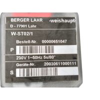 Berger Lahr W-ST02/1 Stellantrieb