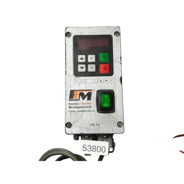 Gehäuse gebrochen!!! fimotec-fischer FR 13 Steuergerät für die Zuführ- und Montagetechnik