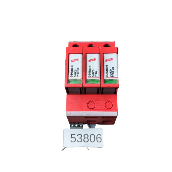 Gehäuse gebrochen!!! Dehn DEHNguard DG MOD PV SCI 500 Überspannungsableiter für Photovoltaikanlagen 952 051
