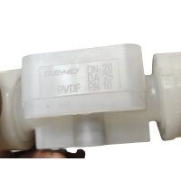 GEMÜ DN 20 DA 25 Kunststoffmembran-Ventil PVDF PN 10