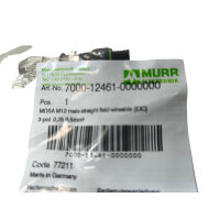 Murr MOSA M12 Konfektionierbarer M12-Stecker 7000-12461-0000000