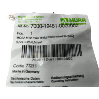 Murr MOSA M12 Konfektionierbarer M12-Stecker 7000-12461-0000000