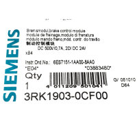 Siemens 3RK1903-0CF00 Bremsmodul