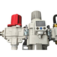 SMC VP744R-5YZ1-04F-M-X538 Pneumatikeinheit D4N-9B31 ISE40A-01-P-L VHS40-F04A AV4000-F04-5YZB-A SY5000