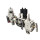 SMC VP744R-5YZ1-04F-M-X538 Pneumatikeinheit D4N-9B31 ISE40A-01-P-L VHS40-F04A AV4000-F04-5YZB-A SY5000