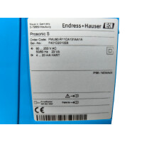Endress+Hauser Prosonic S FMU90 Auswertegerät für Ultraschall-Füllstands- und Durchflussmessung 52022820