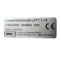 M&C LA® 1.1/6 Auswertelkronik