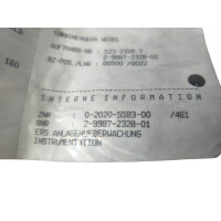 Siemens 0-500.481-000 / 13462-3 E 160 Kontakt-Thermometer