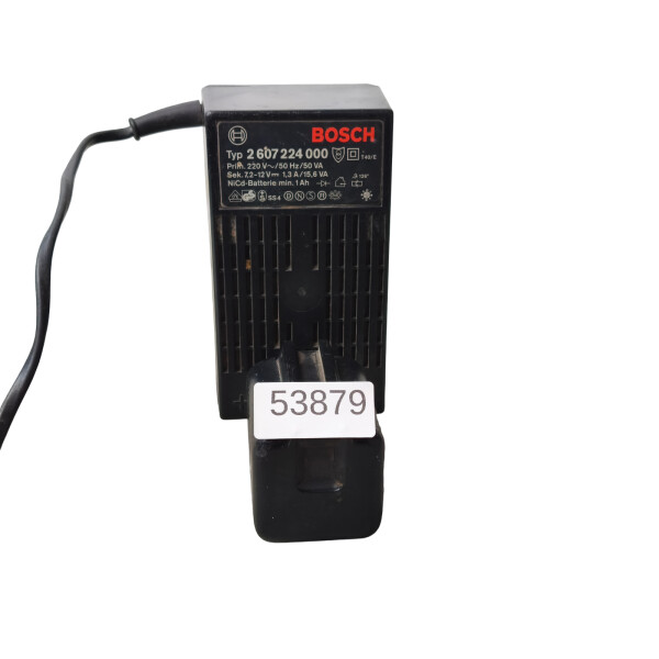 Bosch 2 607 224 000 Tischladegerät inkl. 9,6V NTC NiCd-Werkzeugakku