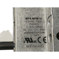 Festo MPA-MPM-VI Ventilinsel 539105 VMPA1-M1H-M-PI 533342 VMPA-KMS1-24-5 533193