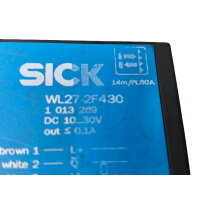 Sick WL27-2F430 Reflexions-Lichtschranke 1  013 289
