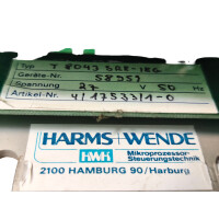 Harms + Wende T 8043 SRE-IEG Mikroprozessor-Schweißsteuerung 4117533/1-0