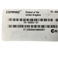 Compaq 70-40453-01 Ultra3 SCSI Host Bus Adapter 70-40453-S1