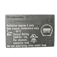 SET Inhalt 5 Stück!!! Weidmüller TRZ 24-230VUC 1CO AU Koppelrelais 1123210000