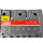 ABB A110-30 (1SFL45100R8011) Leistungsschütz + Hilfsschalterblock CAL18-11 (1SFN010720R1011)